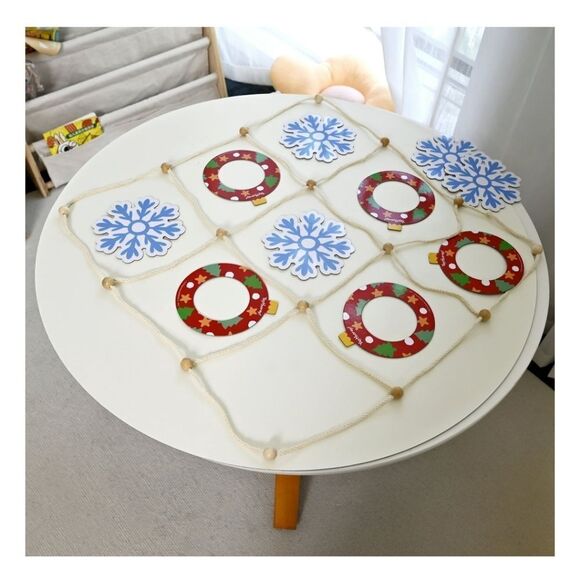 New Family Time Tic Tac Toe Floor Game - Picture 5 of 8